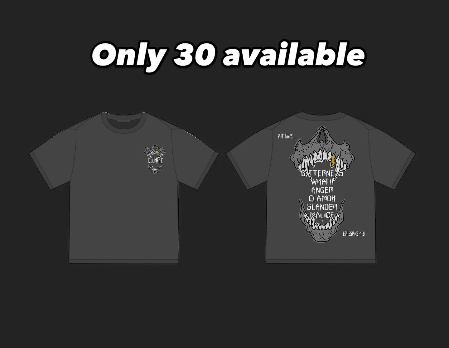 Heavy Weight Ephesians Oversized Tee