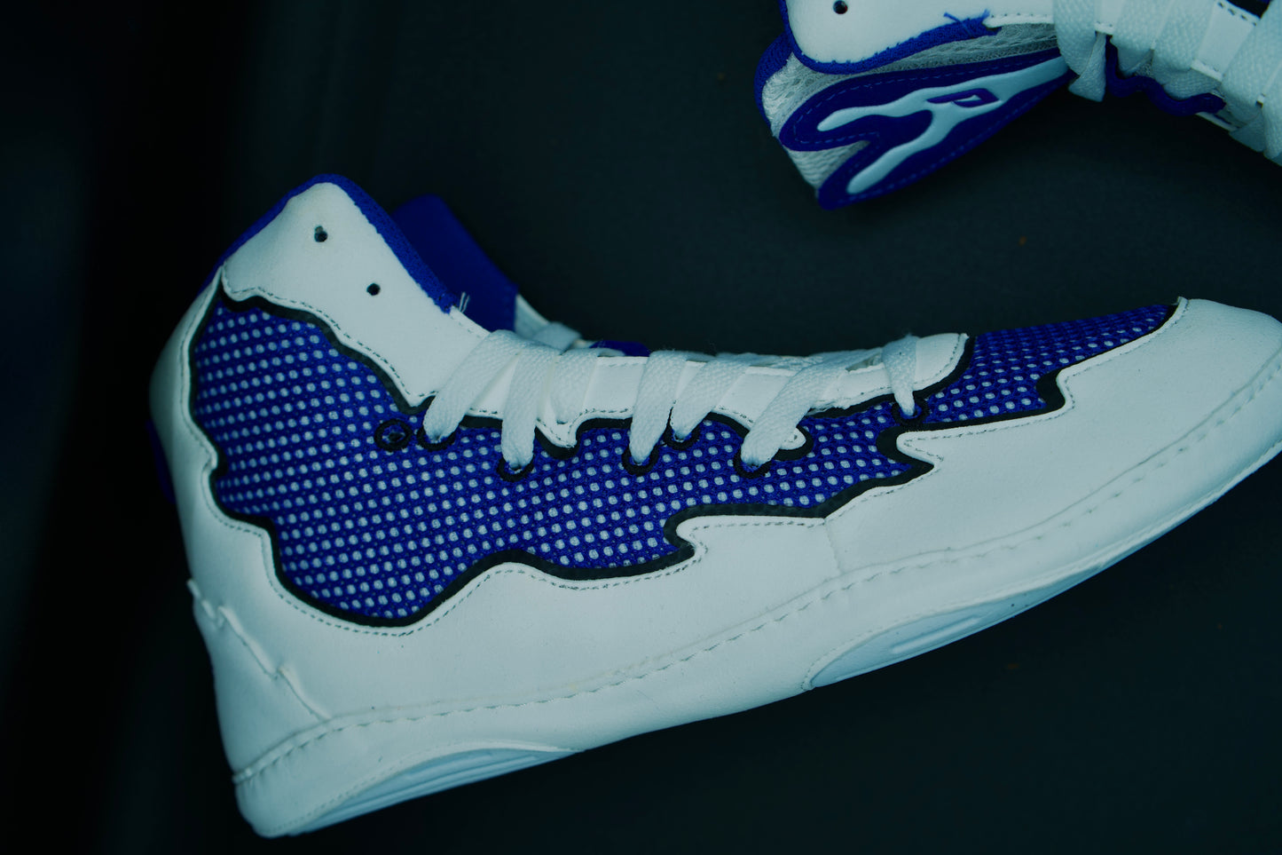 Purple Scavengers Wrestling Shoes