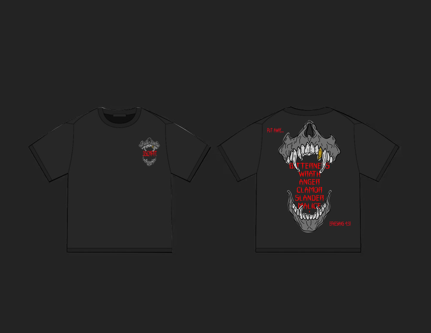 Heavy Weight Ephesians Oversized Tee