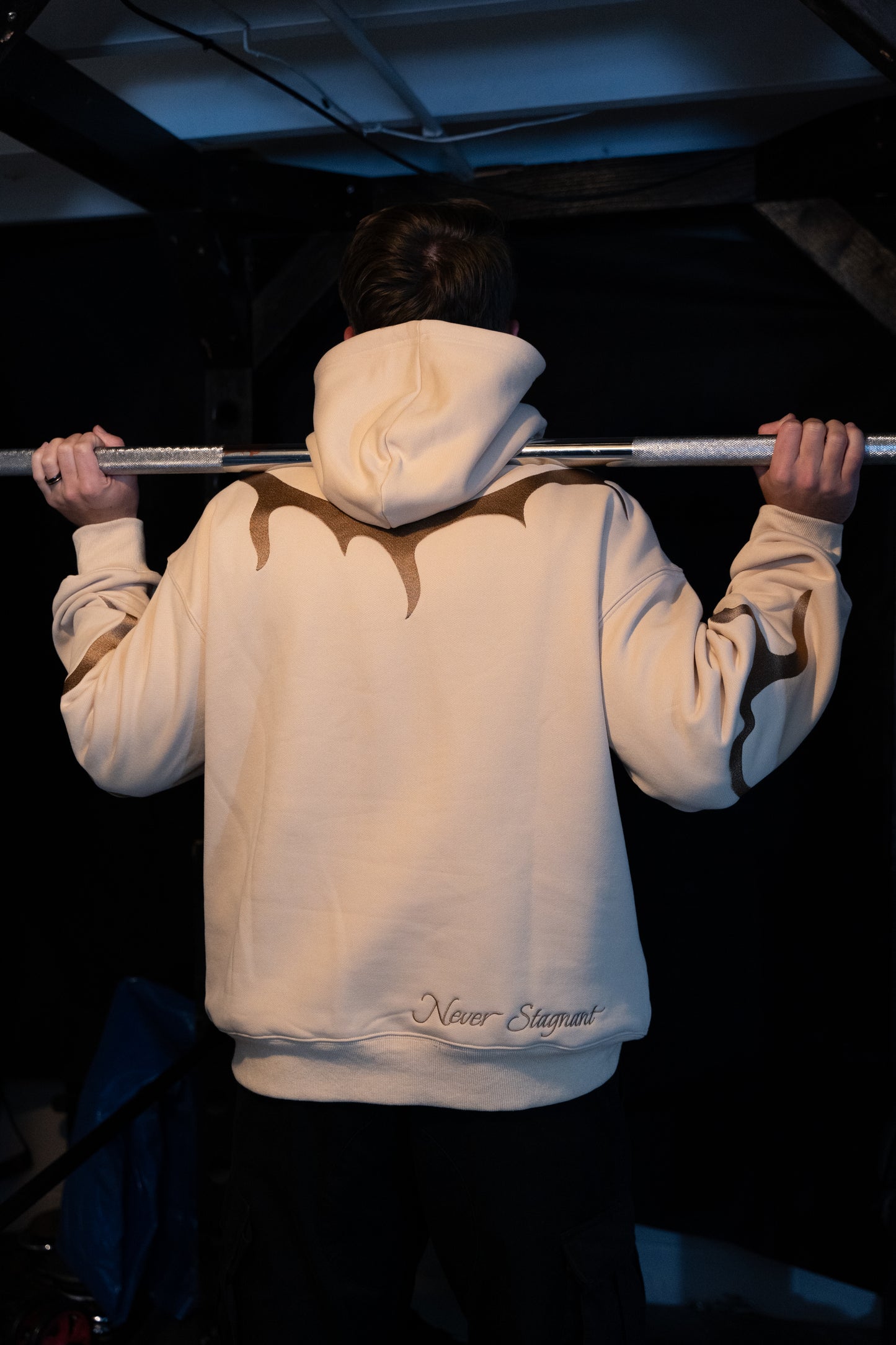 Scar Tissue Cream and Brown Xtra Soft Hoodie