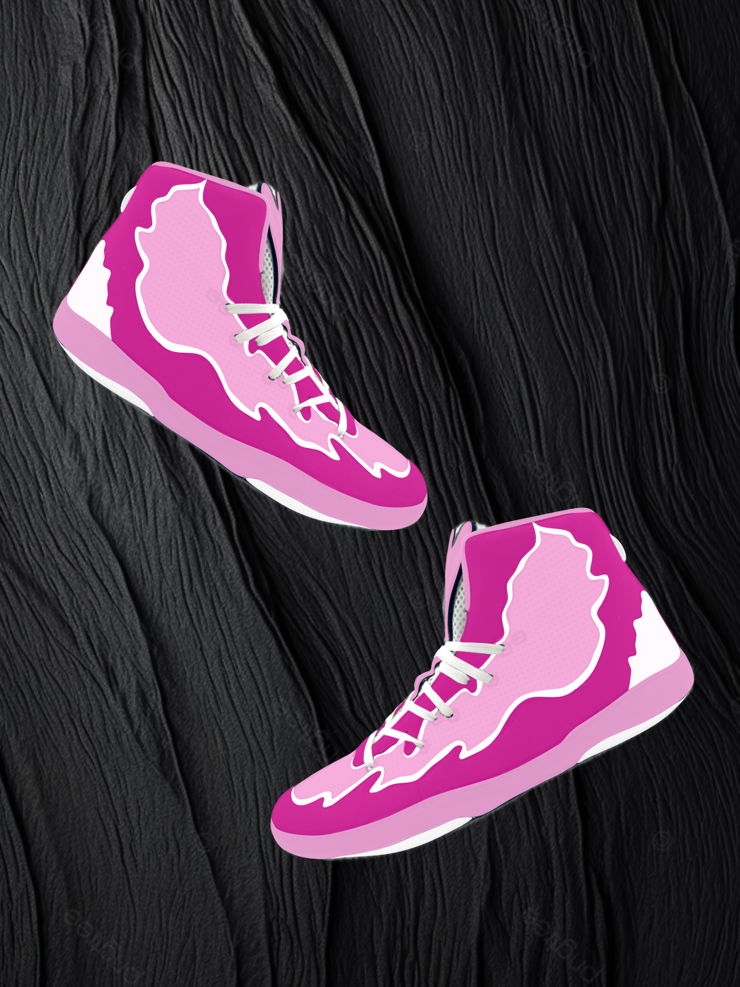 Pink Out Scavengers Wrestling Shoes