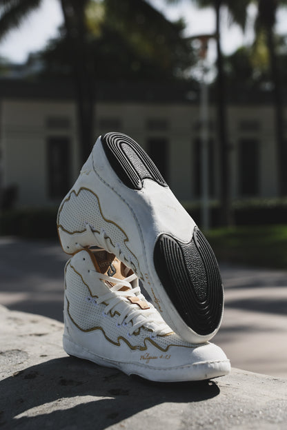 Georgio Poullas X Scavangers White/Gold