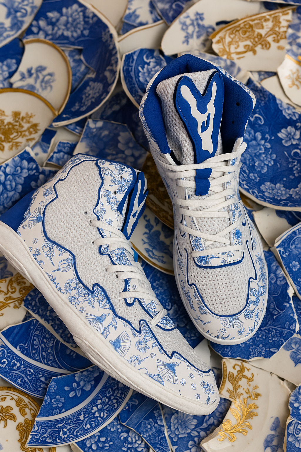 Blue Porcelain Scavengers