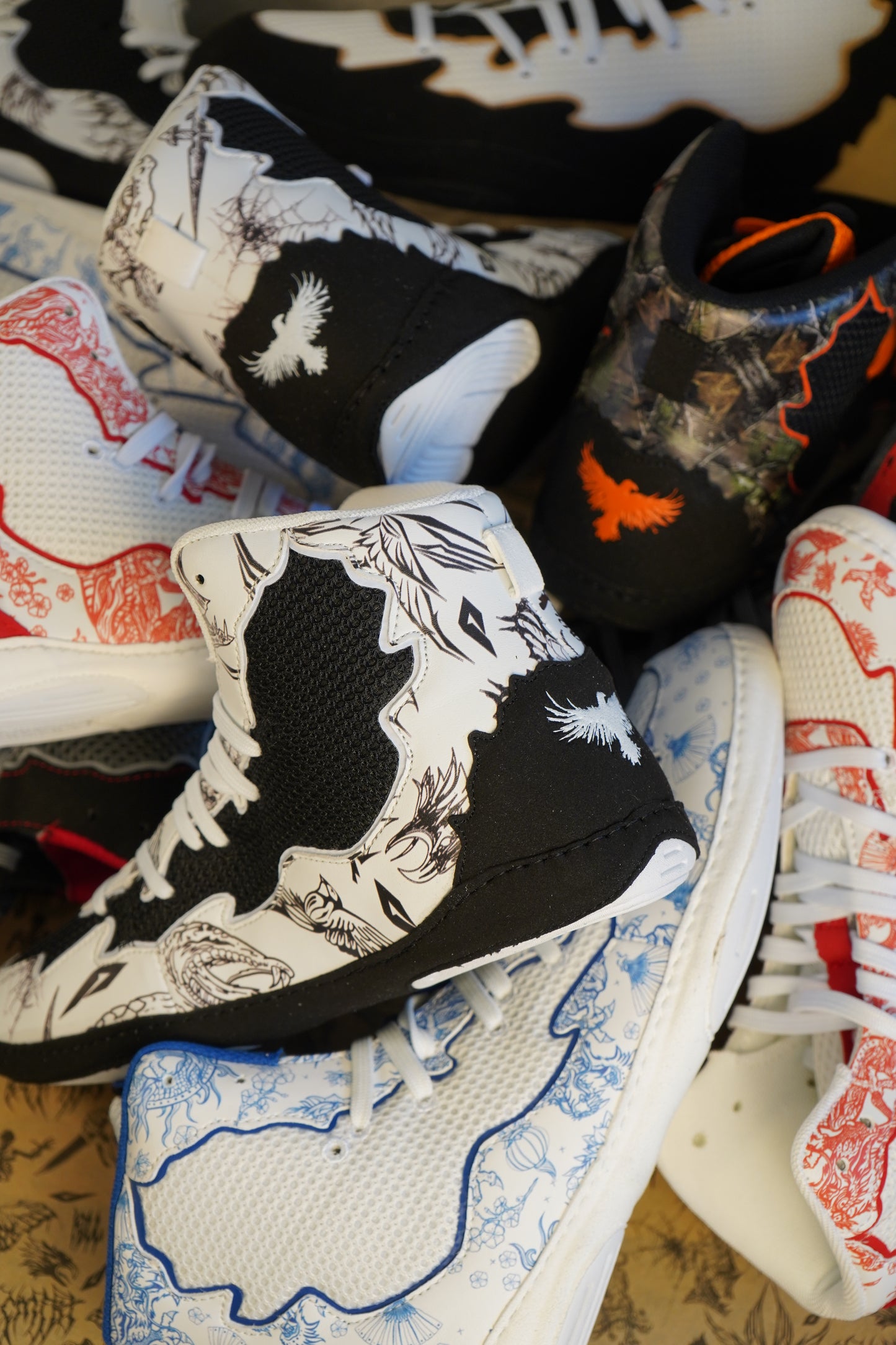 Mystery Box Wrestling shoes