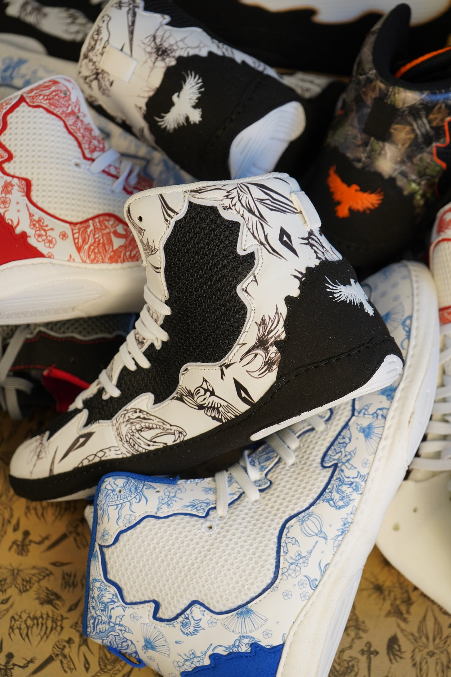 Mystery Box Wrestling shoes