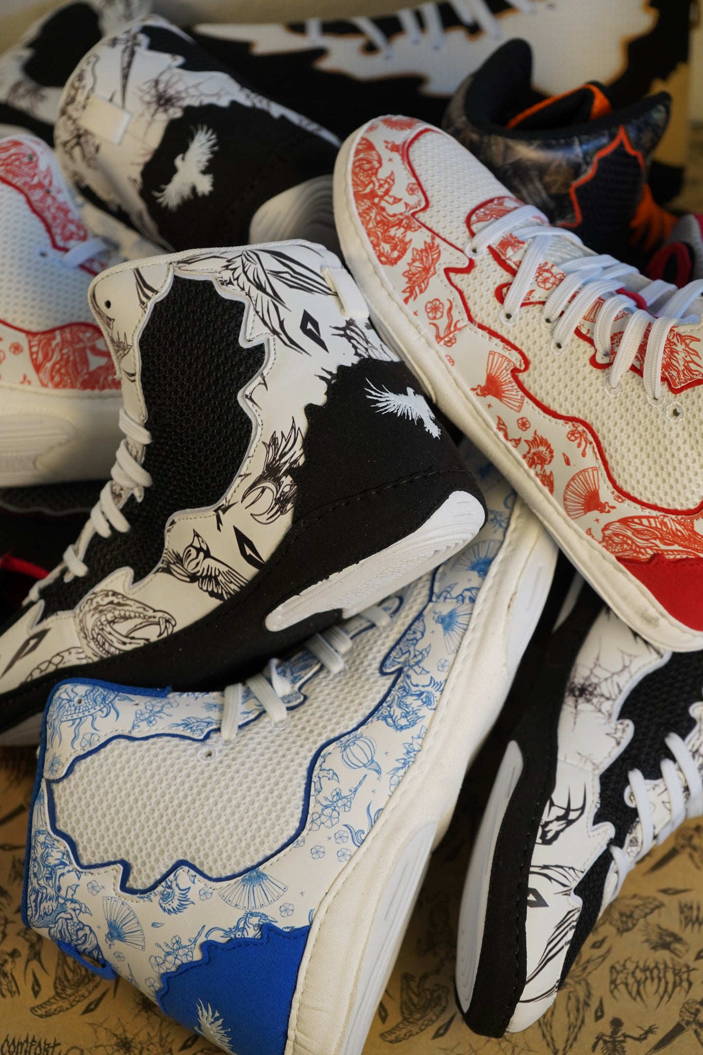 Mystery Box Wrestling shoes