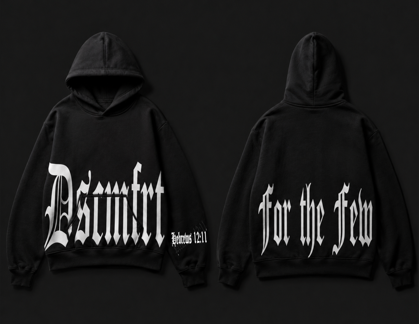 Black For the Few Hoodie