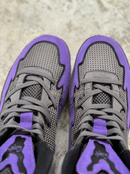 Purple/Dark Grey Scavengers Wrestling Shoes