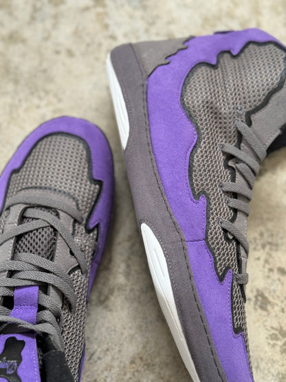 Purple/Dark Grey Scavengers Wrestling Shoes