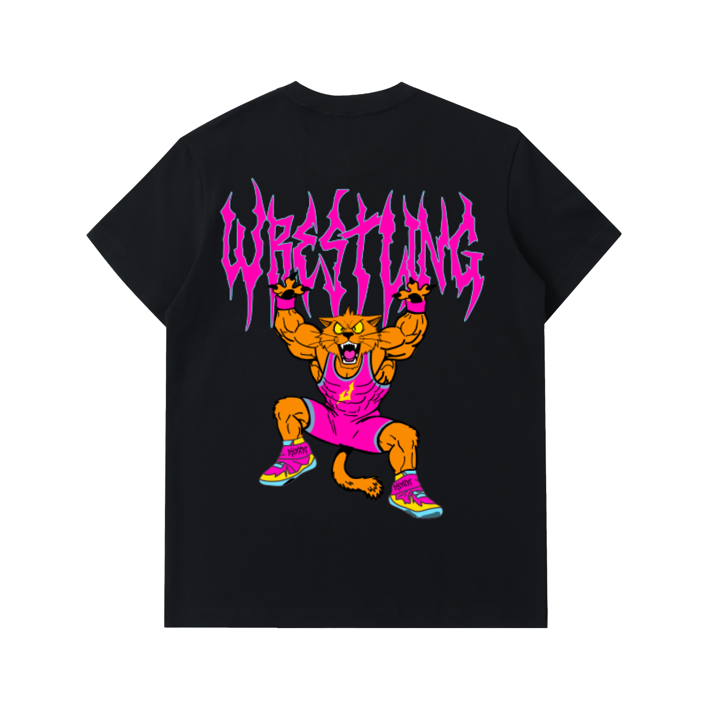 Black Cat Oversized T