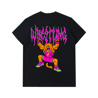 Black Cat Oversized T